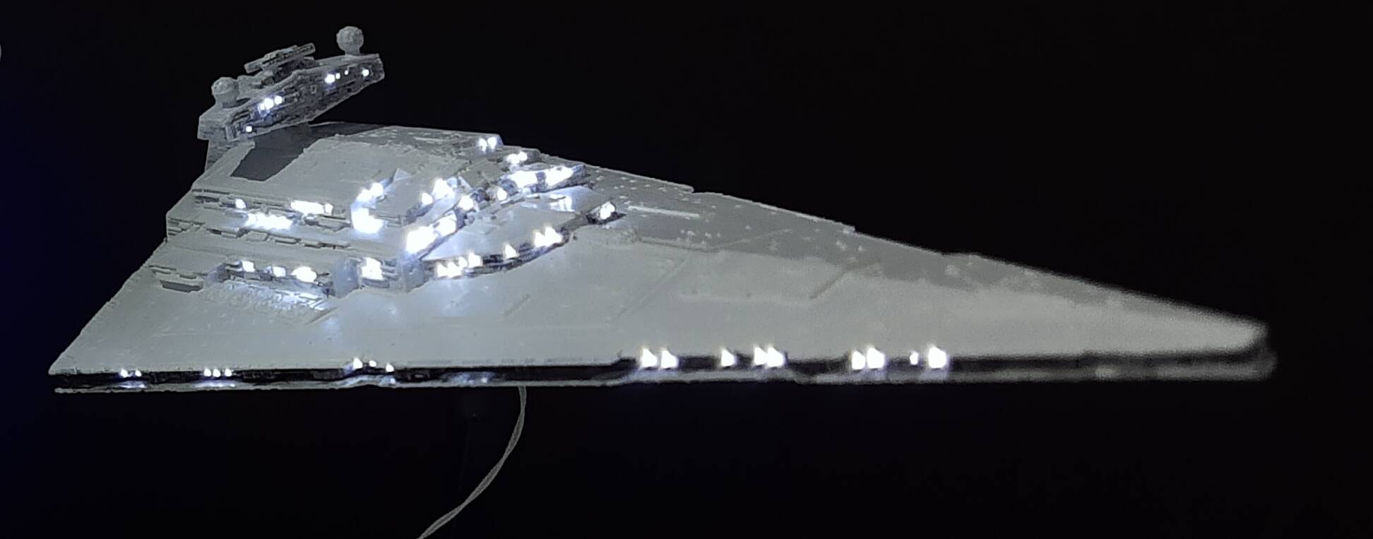 image from Miniature model making: Imperial Star Destroyer